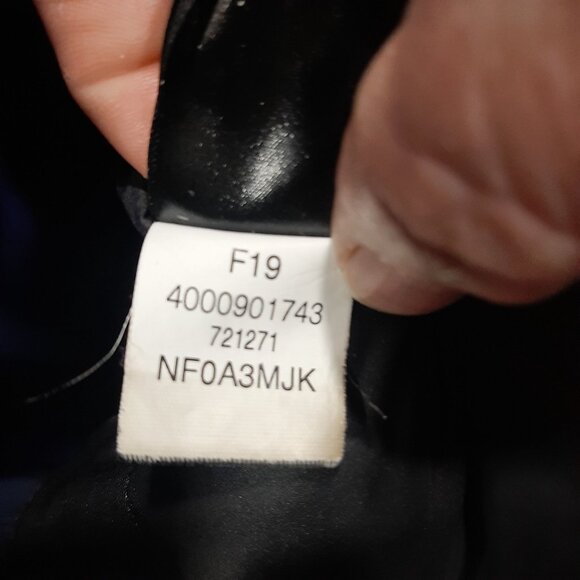 The North Face Mens 550 Black BALHAM Down Insulated Jacket XXL Camouflage Lining - Picture 6 of 7